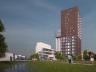 Hoekappartement op niveau 9 met zicht op de stad:  · 99m² + 15m² terras   · 2 slaapkamer(s)   · €385