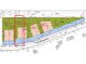 Perceel voor HOB (lot 3) - 414 m².  Breedte grond : 10,16 m - bouwbreedte : 7 m. - bouwdiepte : 17 m