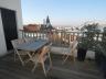 Apartment for rent in Bruxelles SABLON : Furnished Duplex with parquet, fully equipped kitchen, terr
